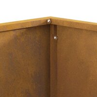 Vuurkorf Bruin 80 x 80 x 40 cm Cortenstaal 9