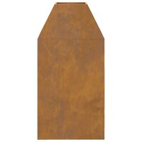 Vuurkorf Bruin 50 x 50 x 100 cm Cortenstaal 7