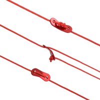 Tentscheerlijn met reflecterende strips en spanners 50 m 4 mm 5