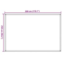 Tenttapijt 250x300 cm antraciet 7