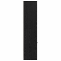 Apothekerskast Zwart eiken 30 x 41 x 174.5 cm Bewerkt hout 7