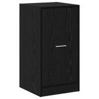 Apothekerskast Zwart eiken 40 x 41 x 77.5 cm Bewerkt hout 5