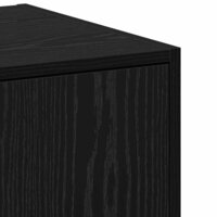 Apothekerskast Zwart eiken 40 x 41 x 77.5 cm Bewerkt hout 9