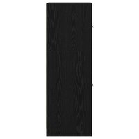Apothekerskast Zwart eiken 40 x 41 x 118 cm Bewerkt hout 7