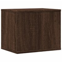 Bureau organiser 36x26x29,5 cm bewerkt hout bruin eikenkleurig 6