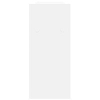 Bureau organiser 34,5x15,5x35,5 cm bewerkt hout wit 6