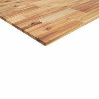 Bureaublad met olieafwerking 140x60x2 cm massief acaciahout 8