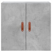 Wandkast 60x31x60 cm bewerkt hout betongrijs 5