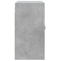 Wandkast 60x31x60 cm bewerkt hout betongrijs 7