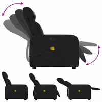 Massagestoel Kunstleer Zwart 5