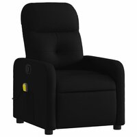 Massagestoel met zwarte stof 3