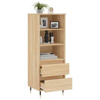 Hoge kast 40x36x110 cm bewerkt hout sonoma eiken 4