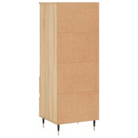 Hoge kast 40x36x110 cm bewerkt hout sonoma eiken 8