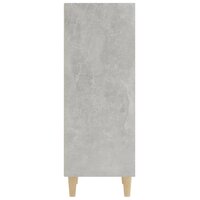 Dressoir 34,5x32,5x90 cm bewerkt hout betongrijs 6