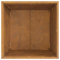 Vuurkorf Bruin 50 x 50 x 38 cm Cortenstaal 7