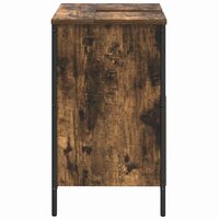 Badkamerkast 60x34,5x60 cm gerookt eikenkleurig 7