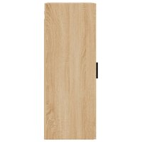 Wandkast 34,5x34x90 cm sonoma eikenkleurig 8