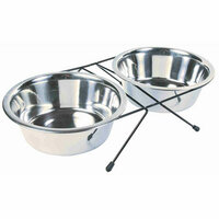 Voerbak voor honden Trixie Dubbel 2
