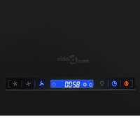 Afzuigkap hangend met aanraaksensor LCD 55 cm staal 7