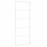 Handdoekenrek Wit 45x10x115 cm Staal 4