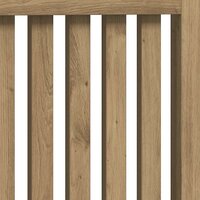 Radiatorafdekking Artisan Eiken 78 x 19 x 81,5 cm Bewerkt hout 7