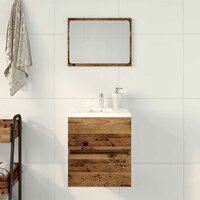 Badkamerkast Oud Hout 41 x 38,5 x 45 cm Bewerkt hout 4