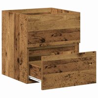 Badkamerkast Oud Hout 41 x 38,5 x 45 cm Bewerkt hout 5