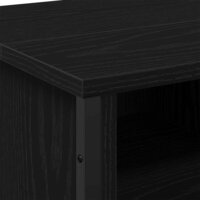 Badkamerkast Zwart Eiken 91 x 35 x 60 cm Bewerkt hout 9