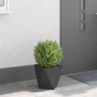 Plantenbak Zwart 30 x 30 x 30 cm Staal 4