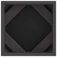 Plantenbak Zwart 30 x 30 x 30 cm Staal 6