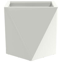 Plantenbak Wit 30 x 30 x 30 cm Staal 5