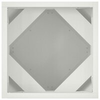Plantenbak Wit 30 x 30 x 30 cm Staal 6