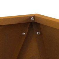 Plantenbak Roestig 30 x 30 x 30 cm Cortenstaal 8