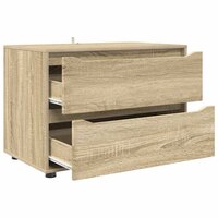 Opbergkast Sonoma Eiken 80 x 48 x 57 cm Bewerkt hout 7