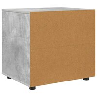 Opbergkast Beton Grijs 60 x 48 x 57 cm Bewerkt hout 8