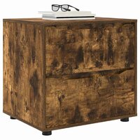 Opbergkast Gerookt eiken 60 x 48 x 57 cm Bewerkt hout 3