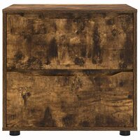 Opbergkast Gerookt eiken 60 x 48 x 57 cm Bewerkt hout 6