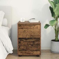 Opbergkast Oud Hout 40 x 48 x 57 cm Bewerkt hout 4
