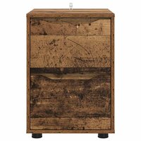 Opbergkast Oud Hout 40 x 48 x 57 cm Bewerkt hout 6