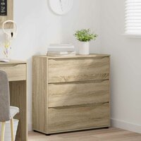Opbergkast Sonoma Eiken 80 x 31 x 81 cm Bewerkt hout 5