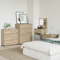 Opbergkast Sonoma Eiken 80 x 31 x 81 cm Bewerkt hout 6