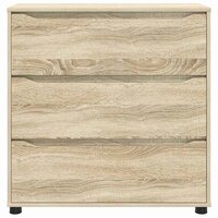 Opbergkast Sonoma Eiken 80 x 31 x 81 cm Bewerkt hout 8