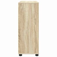 Opbergkast Sonoma Eiken 80 x 31 x 81 cm Bewerkt hout 9