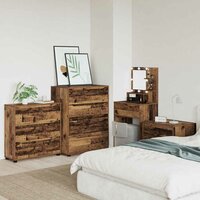 Opbergkast Oud Hout 80 x 31 x 81 cm Bewerkt hout 5