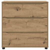 Opbergkast Artisan Eiken 80 x 31 x 81 cm Bewerkt hout 8