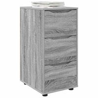 Opbergkast Grijs Sonoma 40 x 48 x 81 cm Bewerkt hout 3