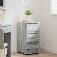 Opbergkast Grijs Sonoma 40 x 48 x 81 cm Bewerkt hout 4