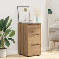 Opbergkast Artisan Eiken 40 x 48 x 81 cm Bewerkt hout 5