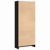 Boekenkast Zwart Eiken 60 x 24 x 143 cm Bewerkt hout 5