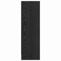 Boekenkast Zwart eiken 80 x 24 x 109 cm Bewerkt hout 6